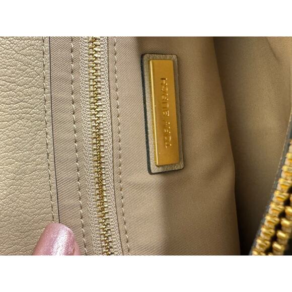 Tory Burch Chelsea Colorblock Converible Shoulder Bag in Beige/Black - Picture 16 of 16